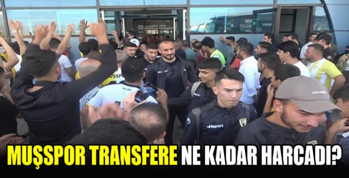 Muşspor bu sezon transfere harcadığı rakam dudak uçuklattı