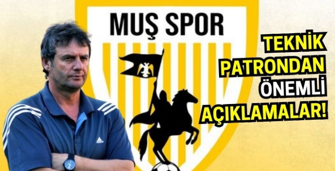 Muşspor hedefe kilitlendi: Teknik Direktör Yavuz İncedal’dan önemli açıklamalar!