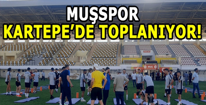 Muşspor ikinci etap çalışmaları için Karatepe’de toplanıyor!