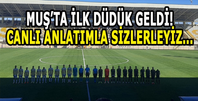 Muşspor- Kırşehir FSK canlı maç anlatımı!