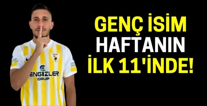 Muşspor'un genç yeteneği haftanın ilk 11'inde! 