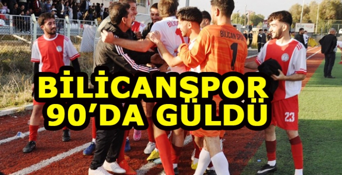 Nefes kesen maç Bilicanspor’un 