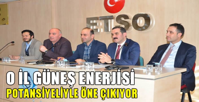 O il güneş enerjisi potansiyeliyle öne çıkıyor