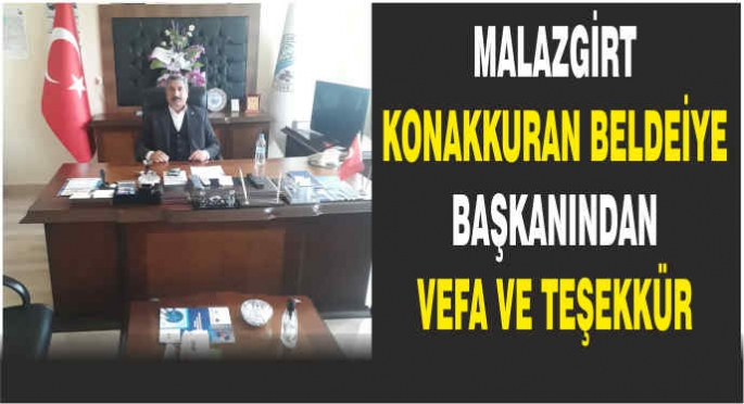 Ömeroğlu’ndan vefa ve teşekkür