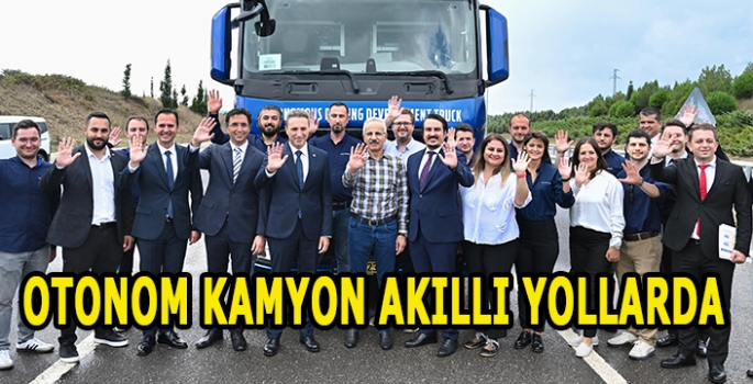 Otonom Kamyon Akıllı Yollarda