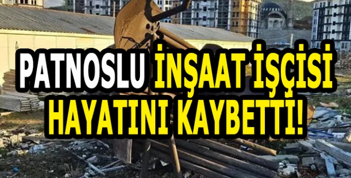 Patnos’u yasa boğan haber: Patnoslu genç inşaatta hayatını kaybetti!