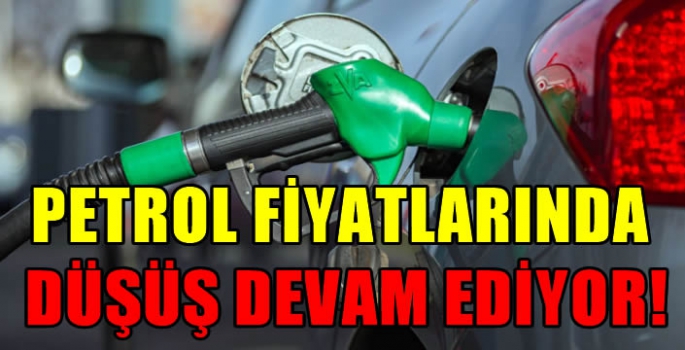 Petrol fiyatlarında düşüş devam ediyor! Petrol fiyatları son 5 ayın dip seviyelerinde