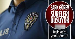 Polislerin şark görevi bire düşüyor!