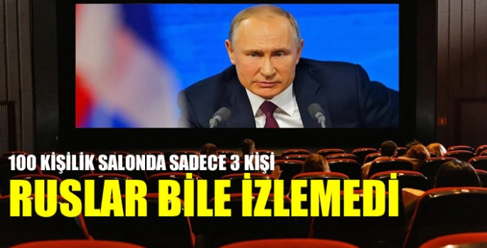 Putin’in propaganda filmlerini Ruslar bile izlemiyor