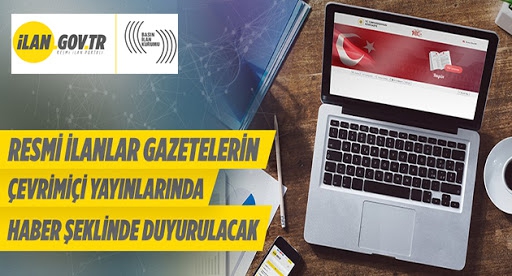 Resmi İlanlar Gazetelerin Çevrimiçi Yayınlarında Haber Şeklinde Duyurulacak