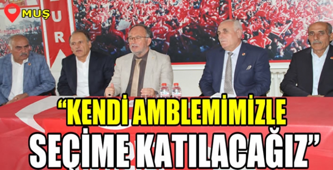 Saadet Partisi Muş’ta sahaya indi: Kendi amblemimizle seçime katılacağız