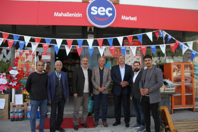 SEÇ Market Bakın Hangi Mahallede Açıldı; Açılışına Kimler katıldı