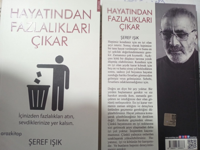 Şeref Işık’ın “Hayatından Fazlalıkları Çıkar” kitabı çıktı