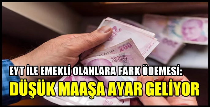 SGK’ya başvurmak şart! EYT ile emekli olanlara fark ödemesi: Düşük maaşa ayar geliyor