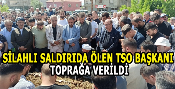 Silahlı saldırıda öldürüldü: TSO Meclis Başkanı toprağa verildi