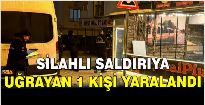 Silahlı saldırıya uğrayan kişi ağır yaralandı