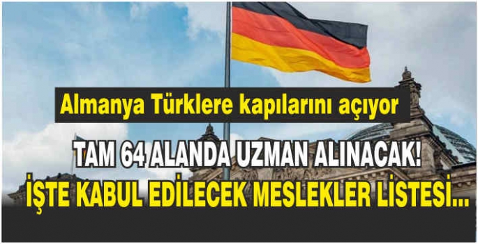 Tam 64 alanda uzman alınacak! İşte kabul edilecek meslekler listesi...