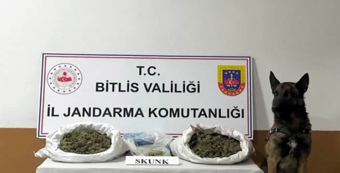 Tandırın içine gizlenmiş 10 kilo 200 gram uyuşturucu ele geçirildi