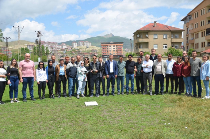 Tarım ve Orman Müdürlüğü personeli dron kullanmayı öğreniyor