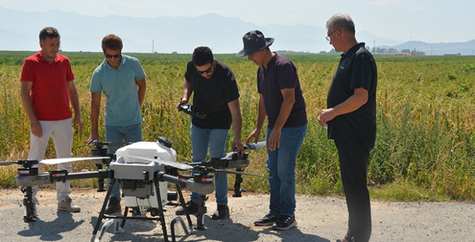 Tatvan'da tarımda ilaçlama, dronla yapılacak