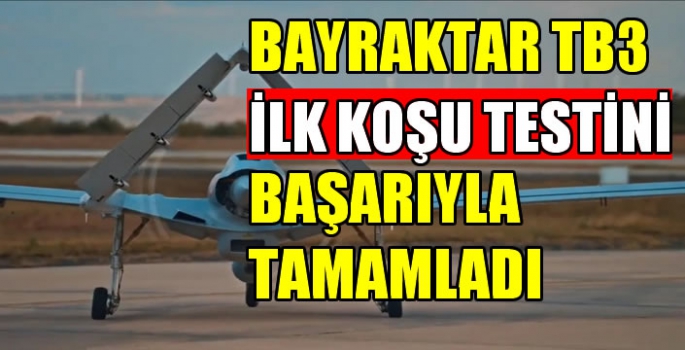 TB3 ilk koşu testini başarıyla tamamladı