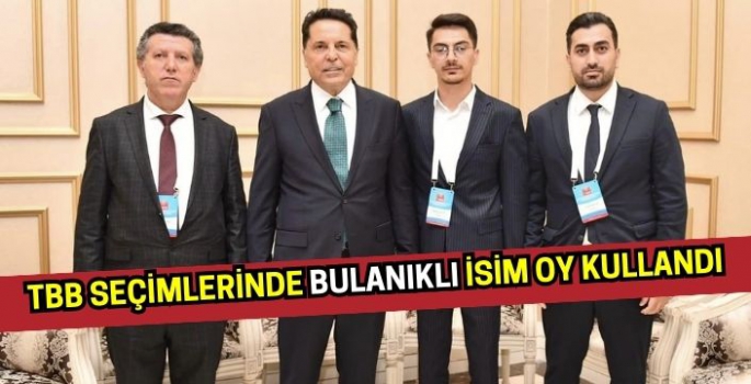 TBB seçimlerinde Bulanıklı isim oy kullandı: İmamoğlu ve Özer’e tebrik