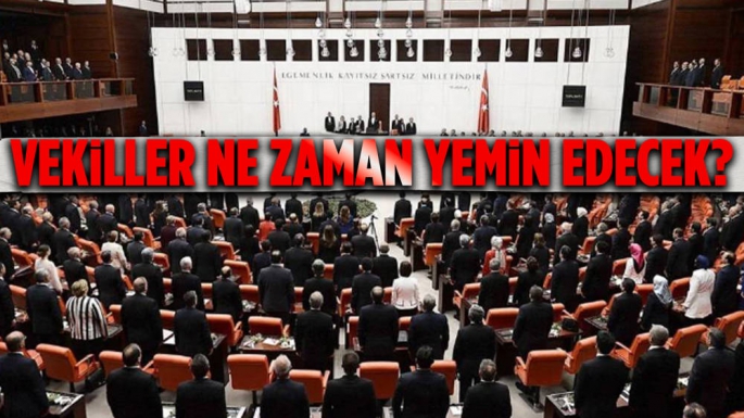 TBMM'de 28. Dönem milletvekilleri bugün yemin edecek!