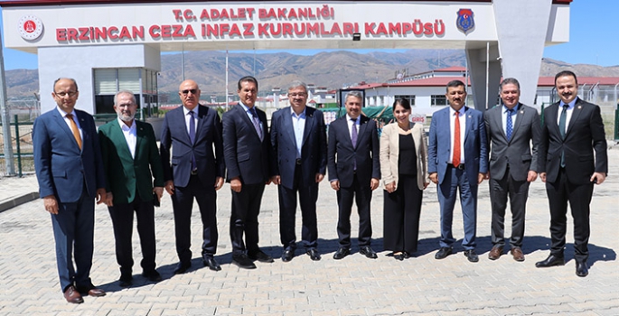 TBMM Hükümlü ve Tutuklu Haklarını İnceleme Alt Komisyonu, Erzincan'da incelemelerine başladı