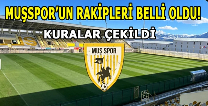 TFF 3. Lig kuraları çekildi: İşte Muşspor’un rakipleri