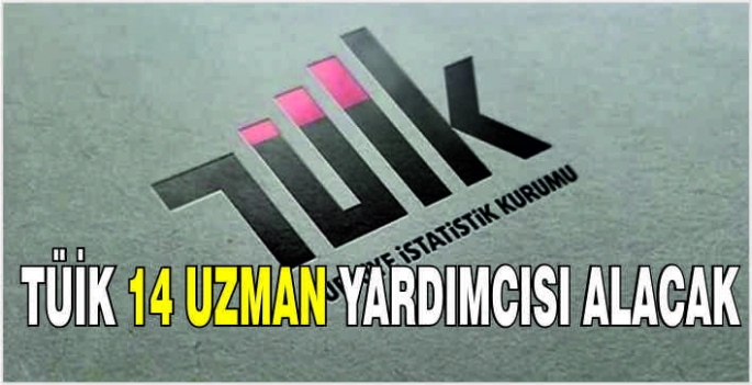 TÜİK 14 uzman yardımcısı alacak