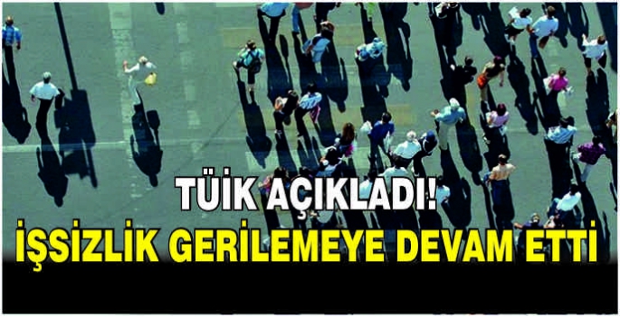 TÜİK açıkladı! İşsizlik gerilemeye devam etti