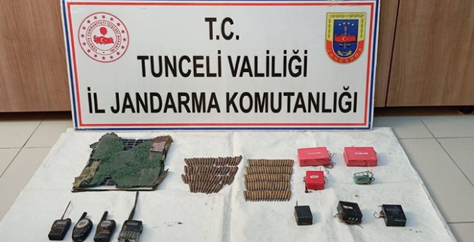 Tunceli’de teröristlerin kullandığı 30 sığınak ve mağara imha edildi