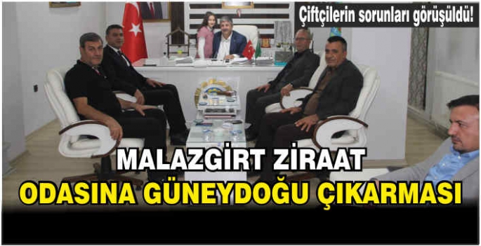 Malazgirt Ziraat Odasına Güneydoğu çıkarması