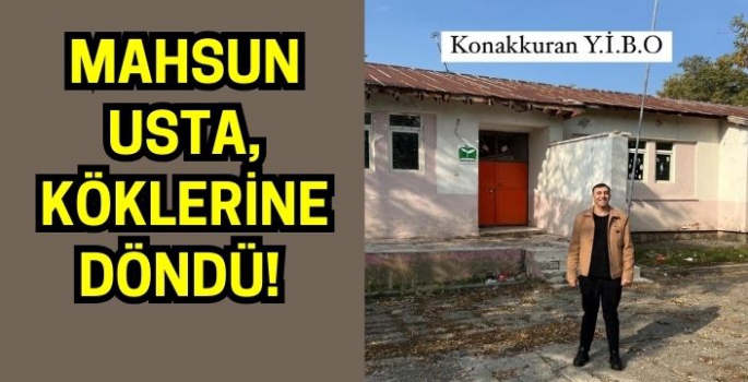 Ünlü Mahsun Usta'nın Konakkuran paylaşımı duygulandırdı: Başardığım her şey de payı var!