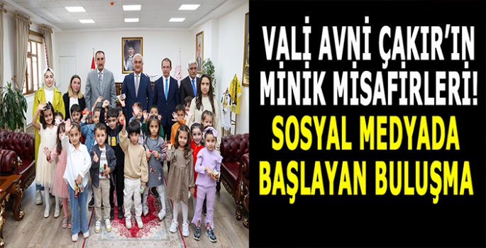 Vali Avni Çakır, küçük kalpleri sevindirdi: Sosyal medya çağrısına anında yanıt!