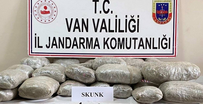 Van'da 28 kilo 574 gram uyuşturucu ele geçirildi