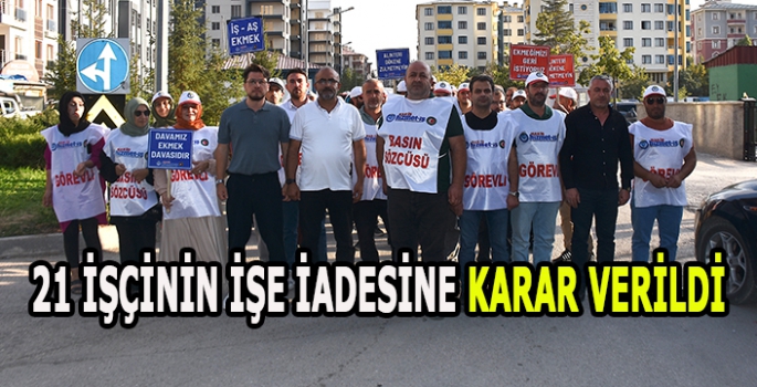 Van'da belediyelerde görevine son verilen 21 işçinin işe iadelerine  karar verildi