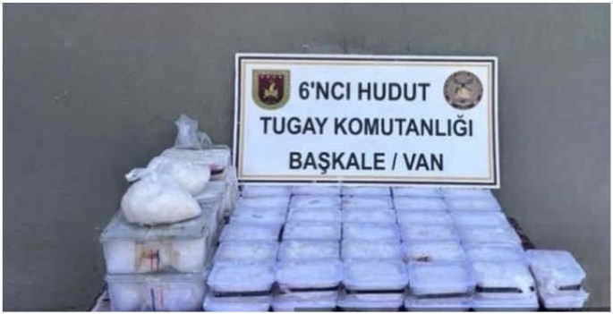 Van Hudut Hattında 71 Bin 644 Gram Uyuşturucu Madde Ele Geçirildi