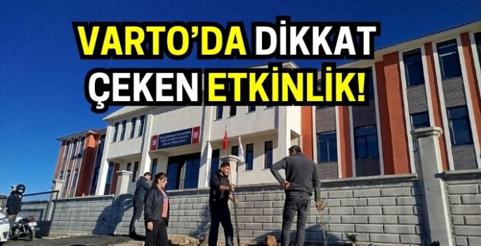 Varto'da Ağaçlandırma Günü etkinliği!