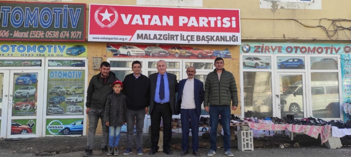 Vatan Partisi Malazgirt hizmet binası açıldı