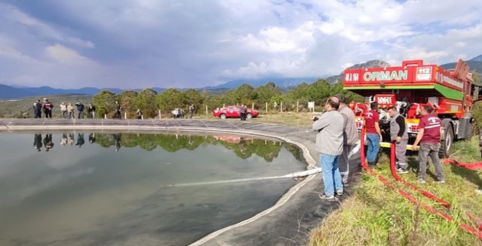 Yangın söndürme havuzuna düşen çocuk öldü