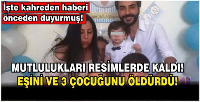 Yapacağı aile katliamını sosyal medyada duyurmuş