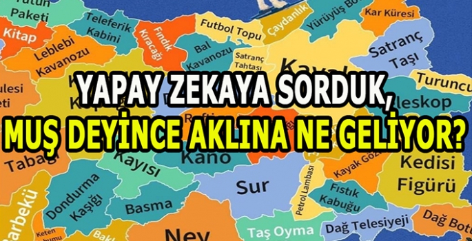 Yapay zekâya sorduk: Muş deyince aklına ne geliyor? Muşlular çok şaşkın…