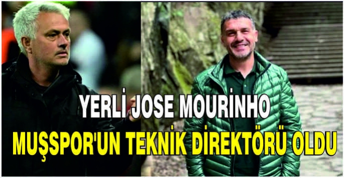 Yerli Jose Mourinho Muşspor'un Teknik Direktörü oldu