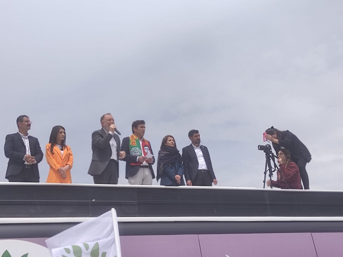 Yeşil Sol Parti Malazgirt’te miting gerçekleştirdi