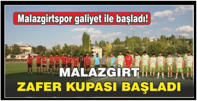 Zafer Kupası'nda 1071 Malazgirtspor nefes kesen maçta adını finale yazdırdı!